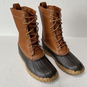 LL Bean Classic Women’s 8” Bean Boots Waterproof Rain Duck Boots Lined Insoles 7